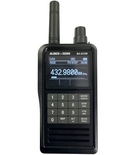 Amazon | DJ-X100-MGSP (メタルグリーン/スペシャル) ALINCO×CQオーム